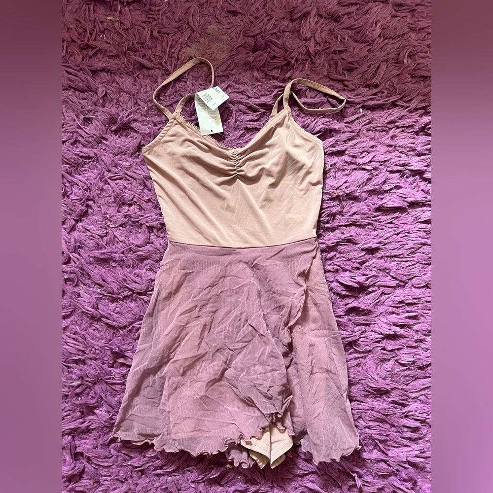 URBAN OUTFITTERS Ballet Lettuce Edge Romper